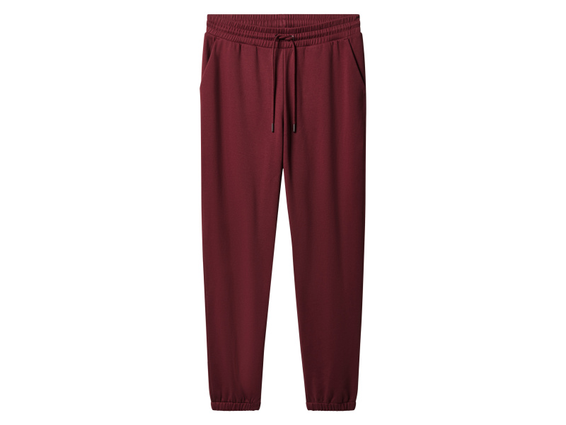 esmara Men Pánské tepláky s BIO bavlnou (červená, XL (56/58))