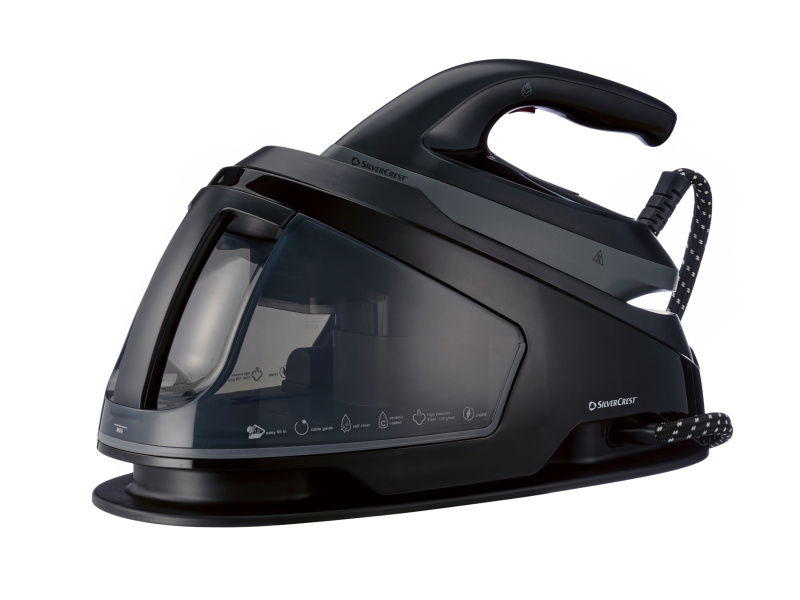 Silvercrest® Napařovací žehlička s parní stanicí Sdbe 2400 B2
