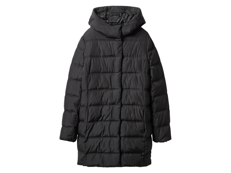 esmara® Dámský prošívaný kabát (černá, L (44/46))