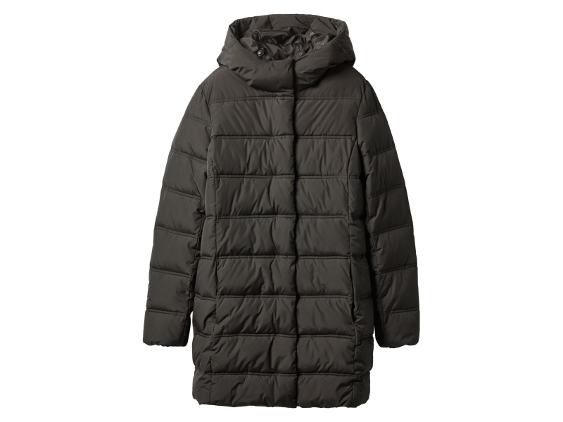 esmara® Dámský prošívaný kabát (khaki, M (40/42))