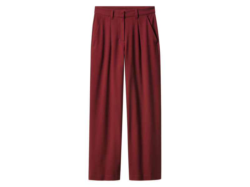 esmara® Dámské kalhoty / palazzo kalhoty (červená, 40)