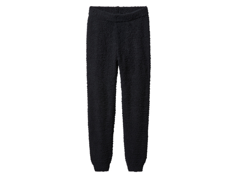 esmara® Dámské plyšové legíny (černá, S (36/38))