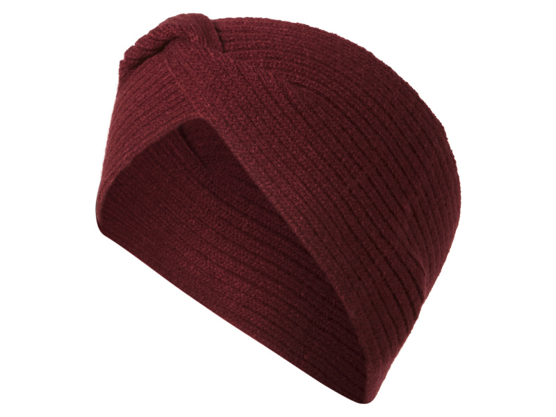 esmara® Dámská / Pánská čelenka / čepice / rukavice / šála (čelenka, červená, S/M)