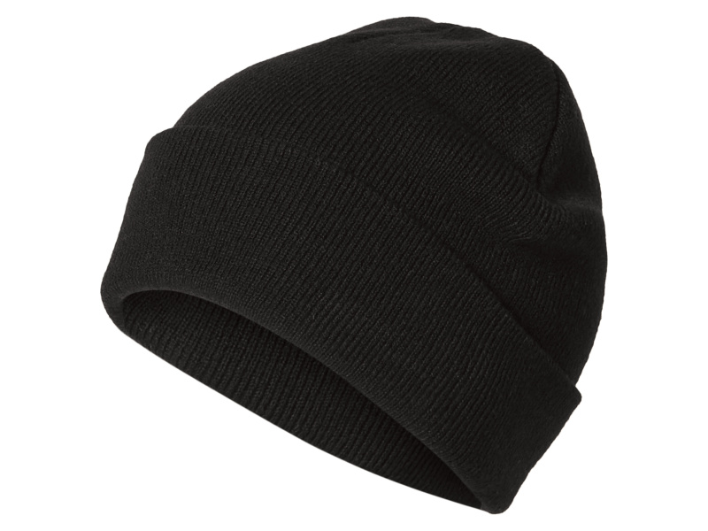 esmara® Dámská / Pánská čelenka / čepice / rukavice / šála (čepice, černá, L/Xl)