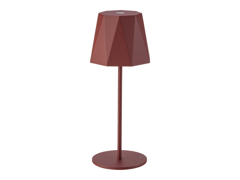 Livarno home Aku stolní LED lampa (červená)