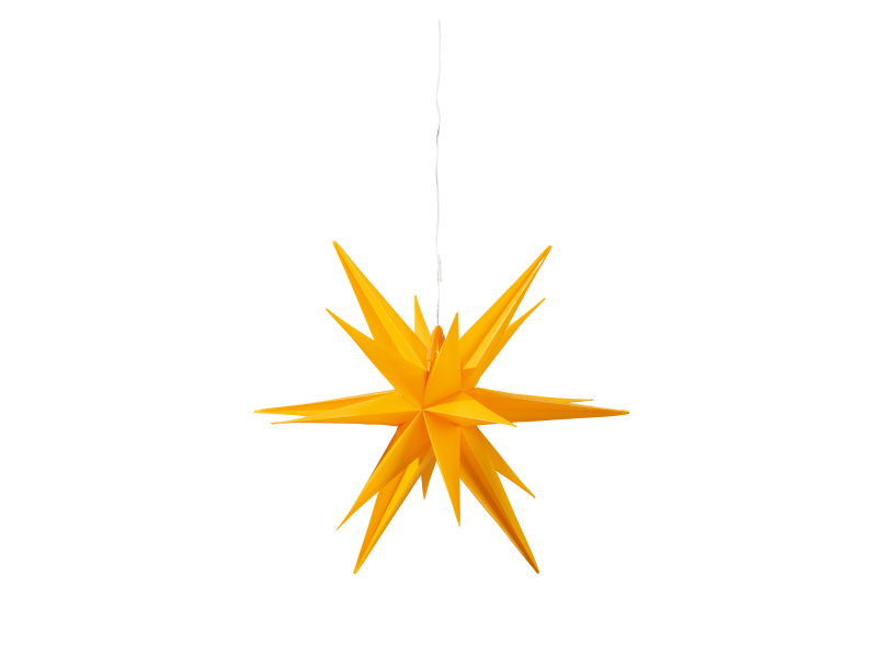 Livarno home Svítící LED hvězda (žlutá)