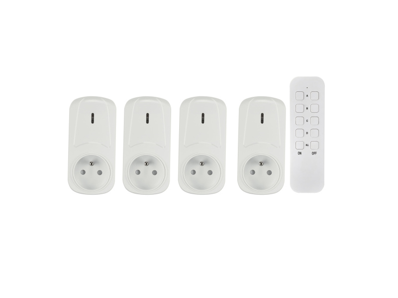 Tronic® Sada interiérových/exteriérových rádiově řízených zásuvek, 5dílná / 3dílná (vnitřní)