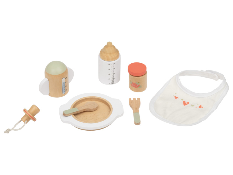 lupilu® Activity Center / snídaňový set / přebalovací set, 6dílný / 9dílný / 14dílný (Sada pro krmení panenek)
