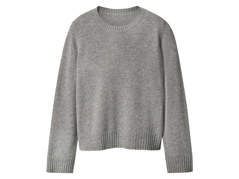 esmara® Dámský kašmírový svetr (světle šedá, Xs(32/34))