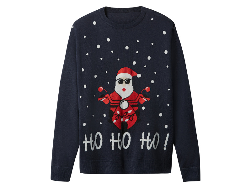 esmara® Dámský vánoční svetr (navy modrá, M(40/42))