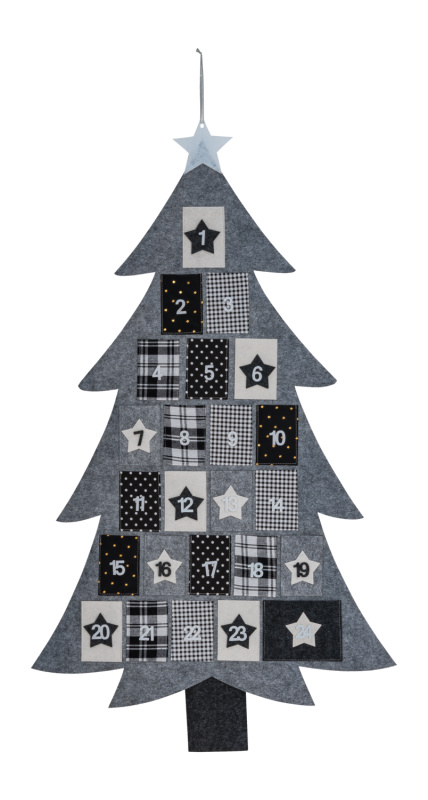 Livarno home Adventní kalendář z filcu (strom)