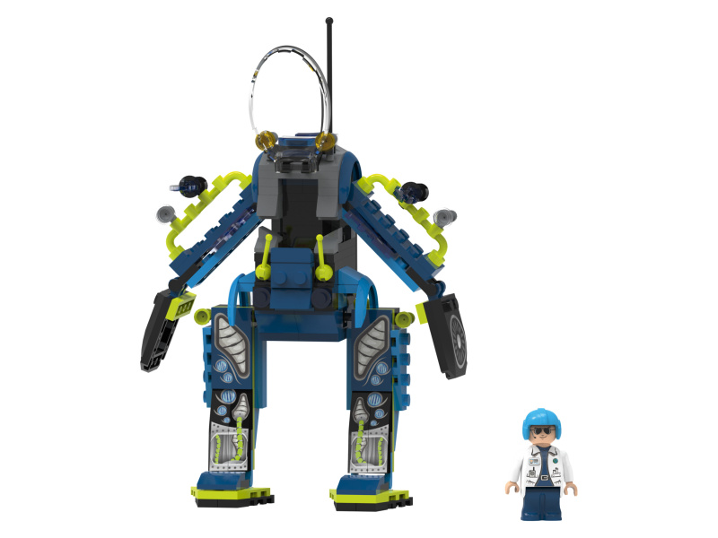 lupilu® Clippys Stavebnice S (robot)