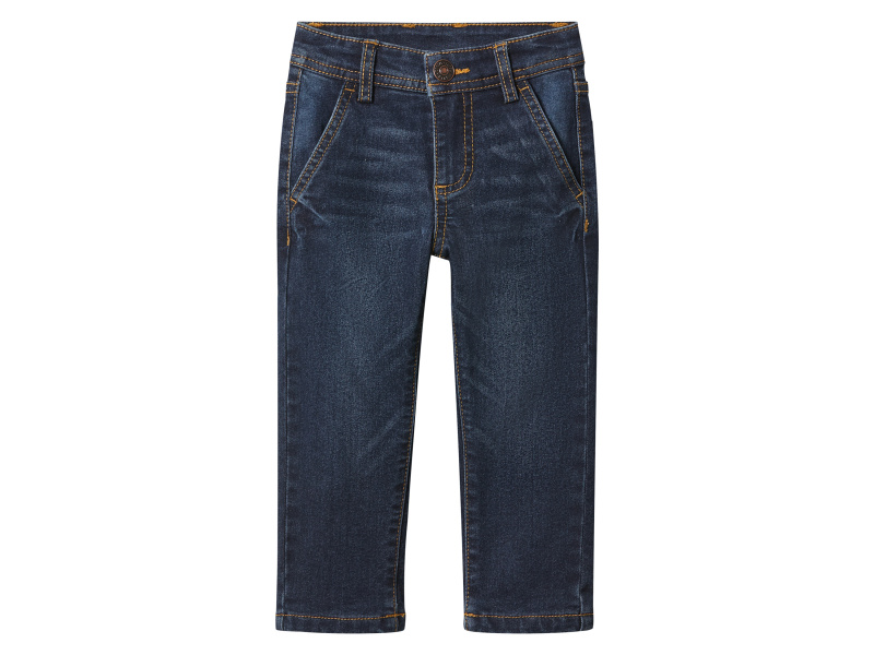 lupilu® Dětské termo džíny "Straight Fit" (modrá, 128)