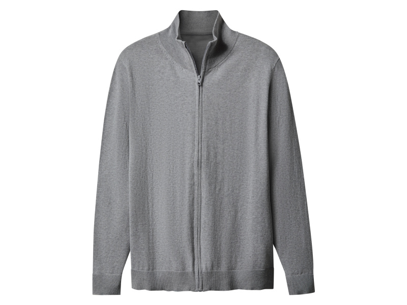 esmara Men Pánský pletený svetr (šedá, M (48/50))