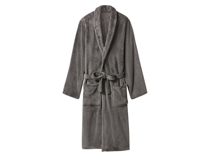 Livarno® Dámský / Pánský župan (šedá, XL)
