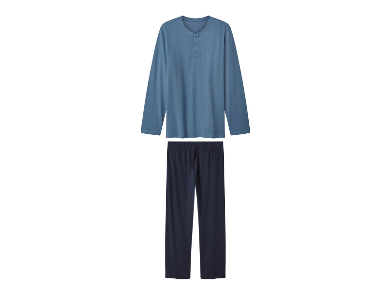 esmara Men Pánské pyžamo (modrá / navy modrá, L (52/54))