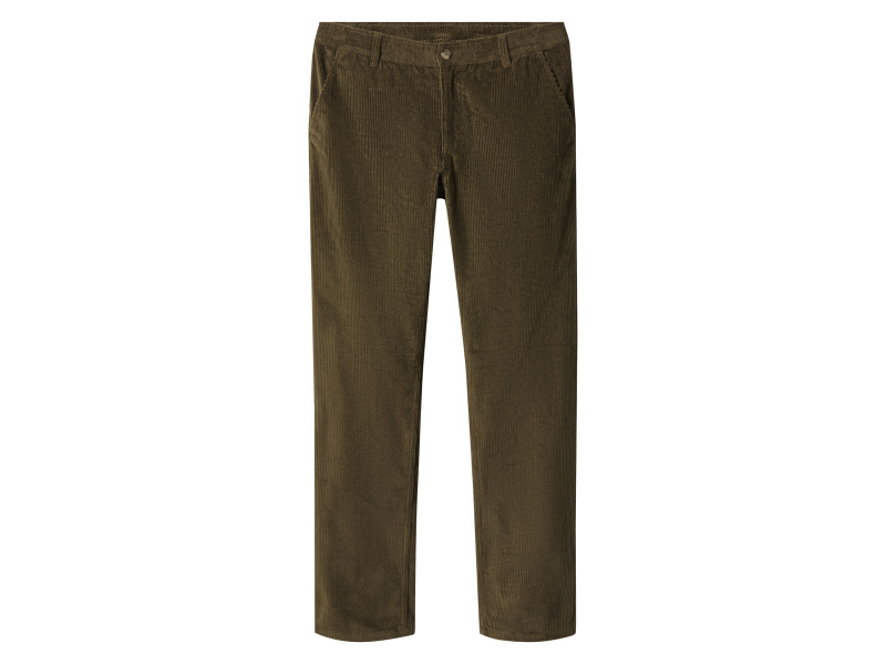 esmara Men Pánské manšestrové kalhoty (khaki, L (52/54))