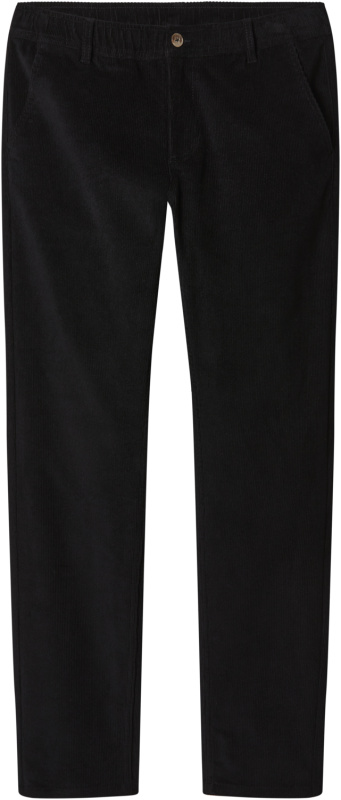 esmara Men Pánské manšestrové kalhoty (černá, XL (56/58))