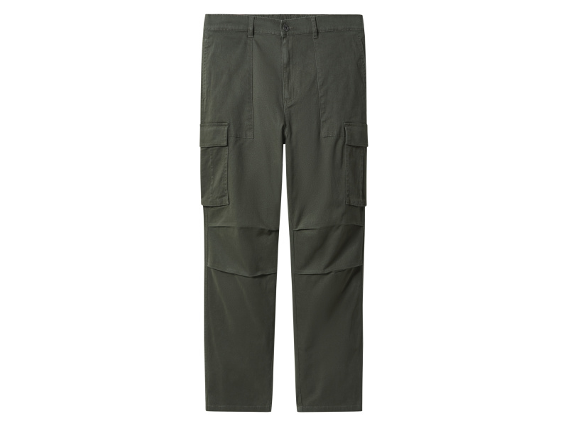 esmara Men Pánské cargo kalhoty (zelená, M (48/50))