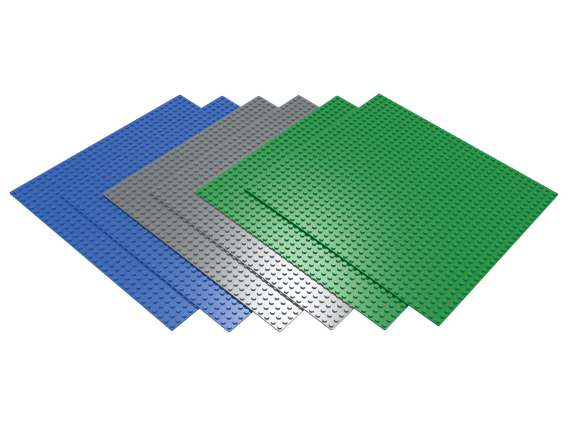 lupilu® Clippys Stavební desky, 6x 25 x 25 cm (jednobarevné)
