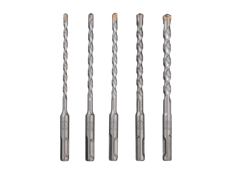 Parkside Performance® Sada SDS vrtáků pro vrtací kladiva / SDS plochý sekáč (vrták SDS Plus Psbsp 5 A1, 5dílná sada)