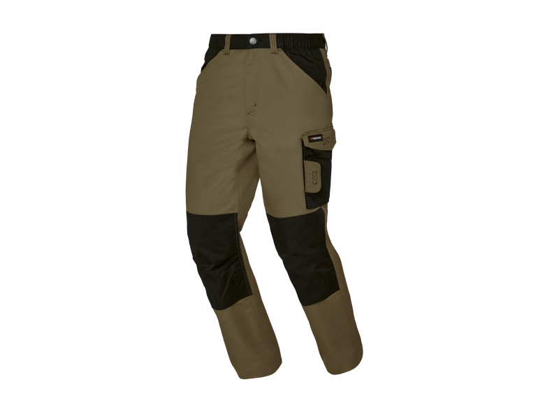Parkside® Pánské zateplené pracovní kalhoty (hnědá, 54)