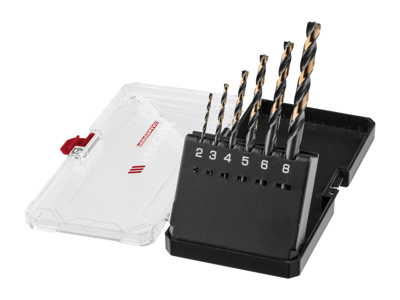 Parkside Performance® Sada vrtáků Pbsp 3 A1 (turbo HSS vrtáky, 6dílná sada)