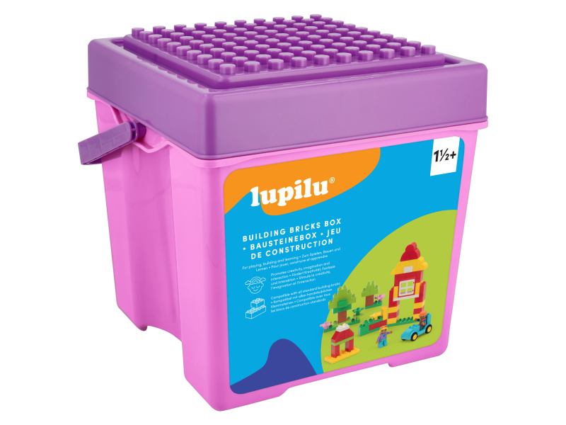 lupilu® Clippys Box se stavebními kostkami (box se stavebními kostkami junior)