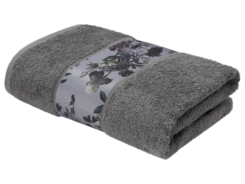 Livarno® Froté osuška, 70 x 140 cm, 500 g/m2 (šedá)