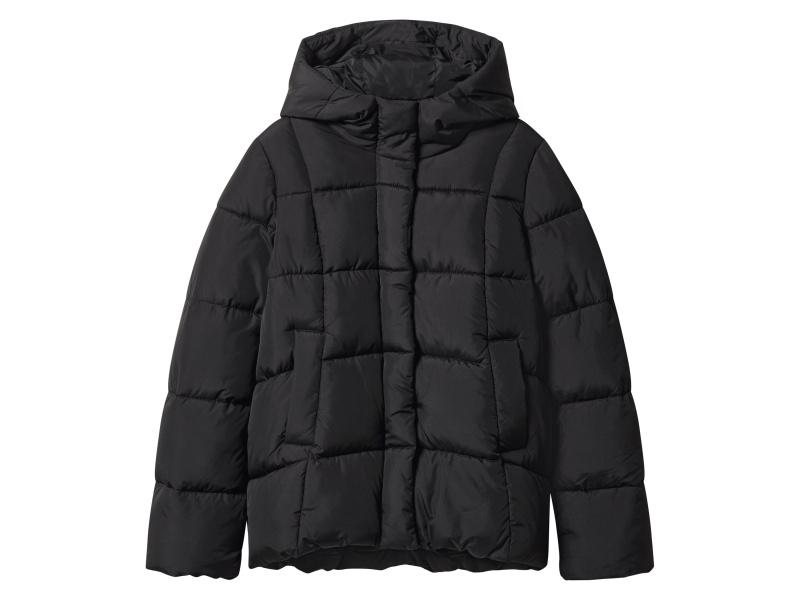 esmara® Dámská prošívaná termo bunda (černá, S(36/38))
