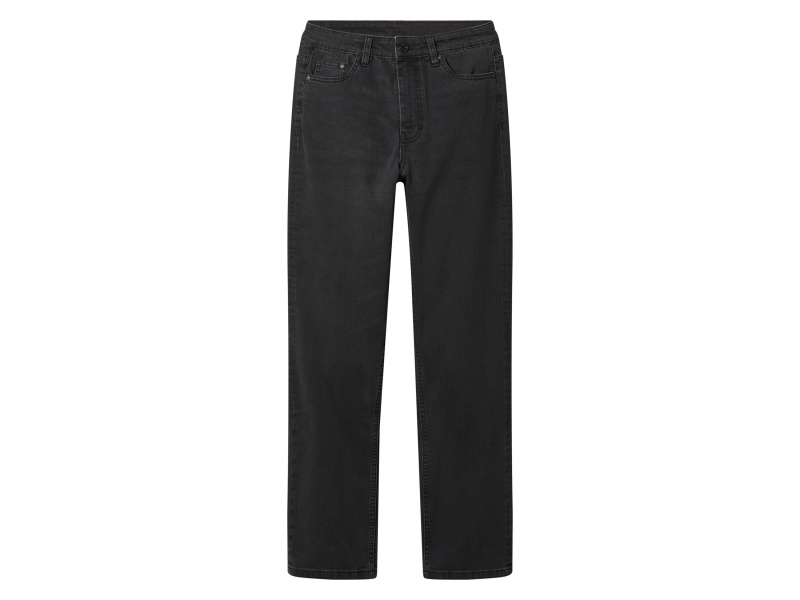 esmara® Dámské termo džíny "Straight Fit" (černá, 42)