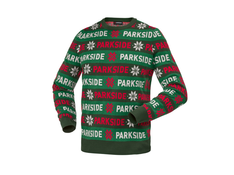 Parkside® Pánský vánoční svetr (zelená, S (44/46))