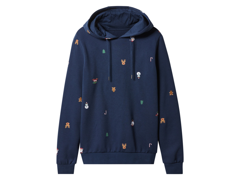 esmara Men Pánská vánoční mikina (navy modrá, S (44/46))