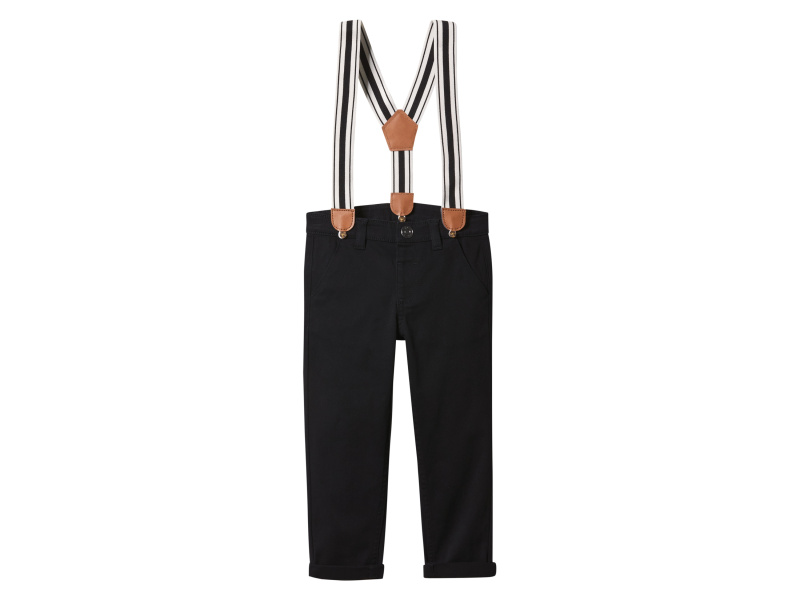 lupilu® Chlapecké džíny "Slim Fit" (černá, 128)