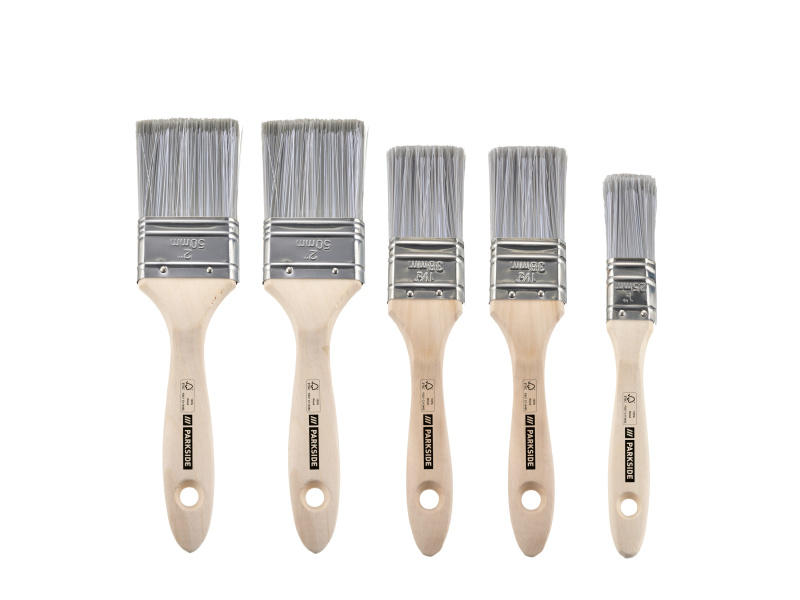 Parkside® Sada štětců, 2dílná / 3dílná / 5dílná (sada plochých štětců, 5dílná)