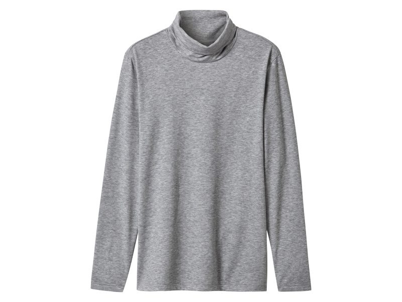 esmara Men Pánské termo triko s rolákem (šedá, XL (56/58))