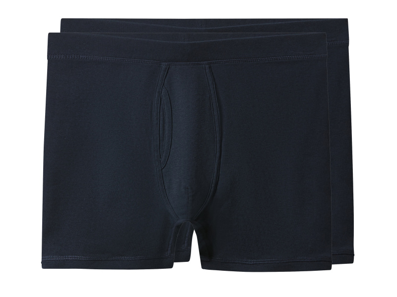 esmara Men Pánské boxerky, 2 kusy (navy modrá, 4/S)