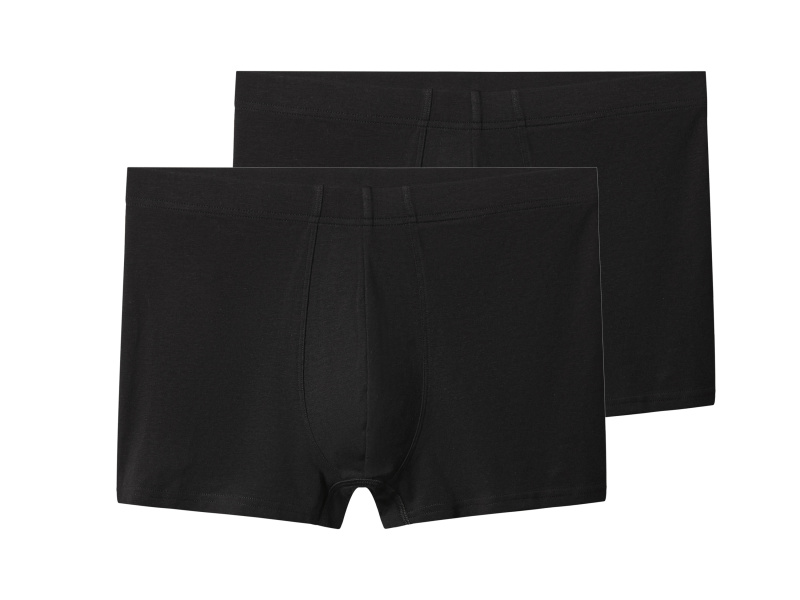 esmara Men Pánské boxerky, 2 kusy (černá, 8/Xxl)