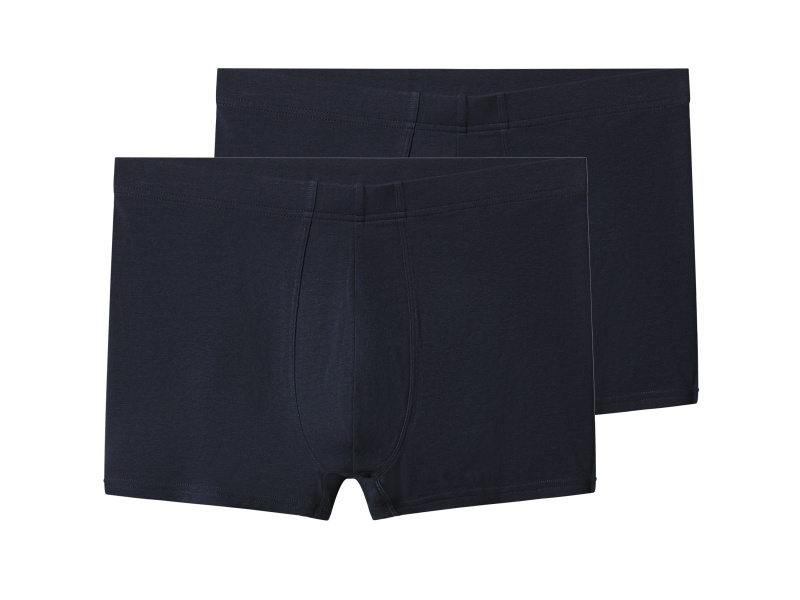 esmara Men Pánské boxerky, 2 kusy (navy modrá, 6/L)