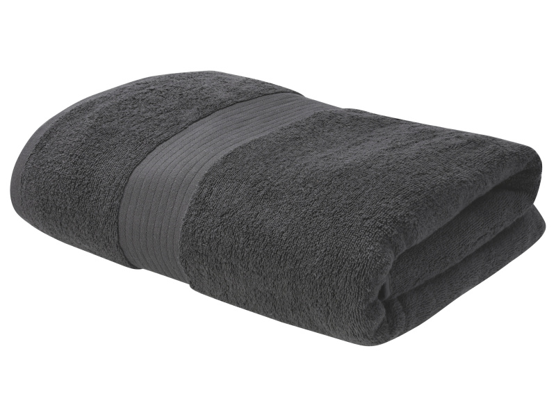 Livarno® Froté osuška, 100 x 150 cm, 500 g/m² (šedá)