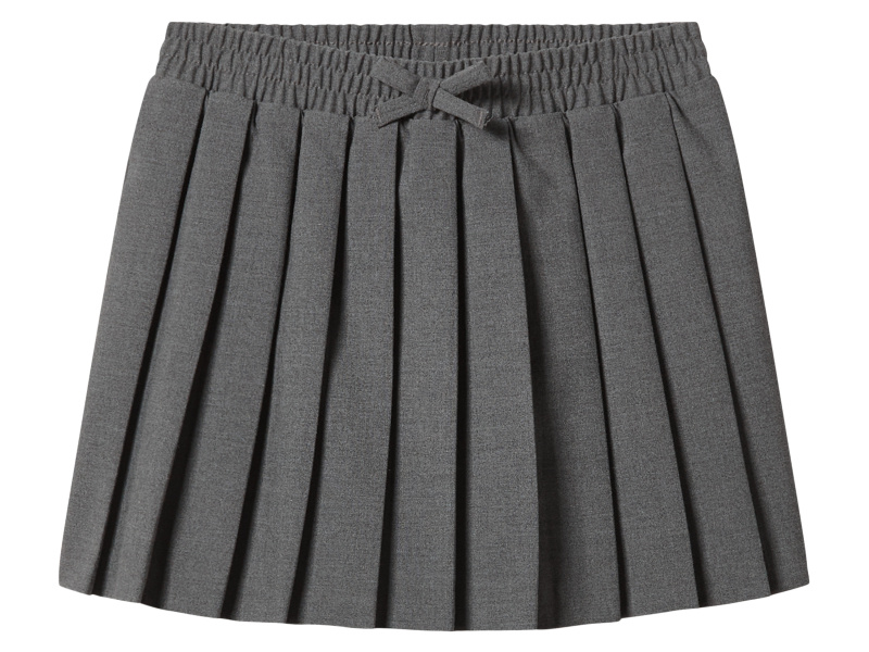 lupilu® Dívčí skládaná sukně (šedá, 122/128)