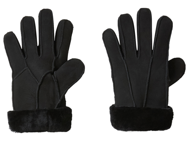 esmara® Dámské / Pánské rukavice z jehněčí kůže (černá, 8)