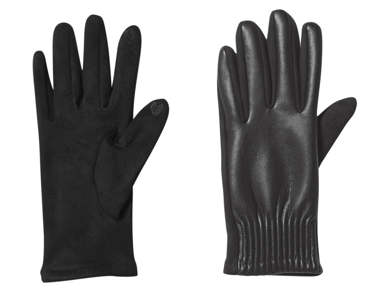 esmara® Dámské rukavice (černá, 7)