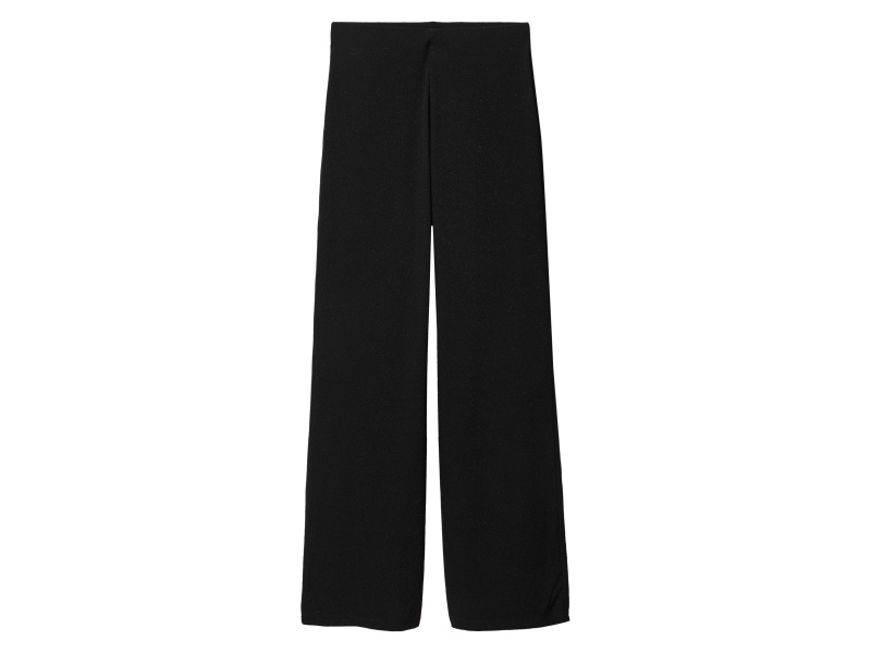 esmara® Dámské kalhoty se širokými nohavicemi (černá, Xs(32/34))