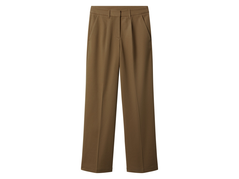 esmara® Dámské kalhoty se širokými nohavicemi (olivová, 38)
