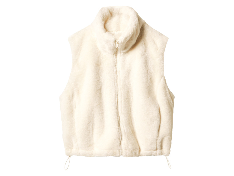 esmara® Dámská plyšová vesta (béžová, S(36/38))
