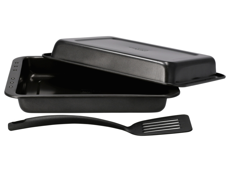 Silvercrest® Sada forem na smažení nebo pečení, 3dílná (čtvercový)