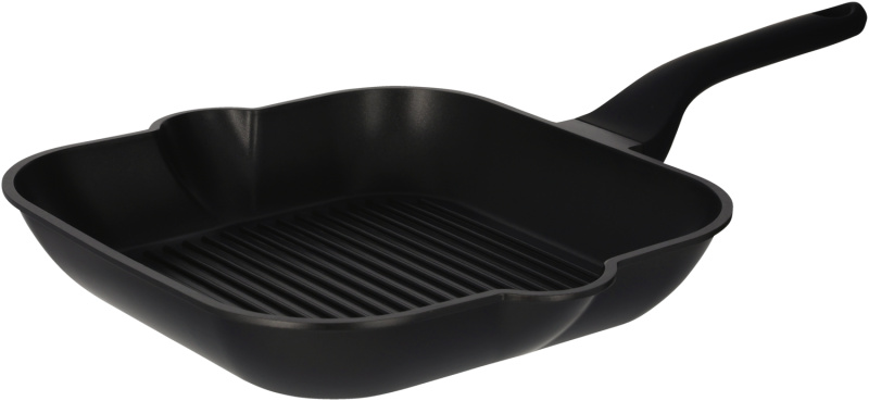 Silvercrest® Pánev / Grilovací pánev z hliníkové litiny, Ø 28 cm (čtvercová)