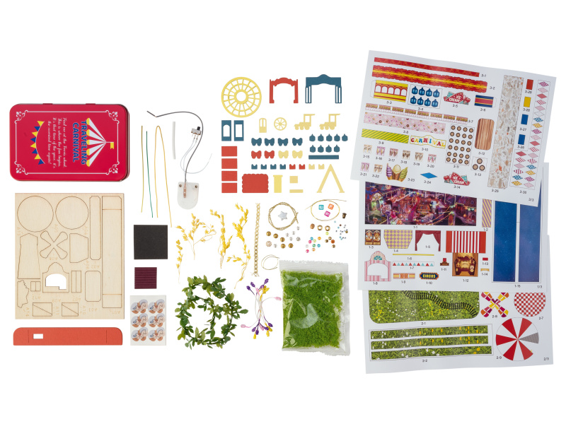 crelando® Miniaturní stavebnice (cirkus na cestách)