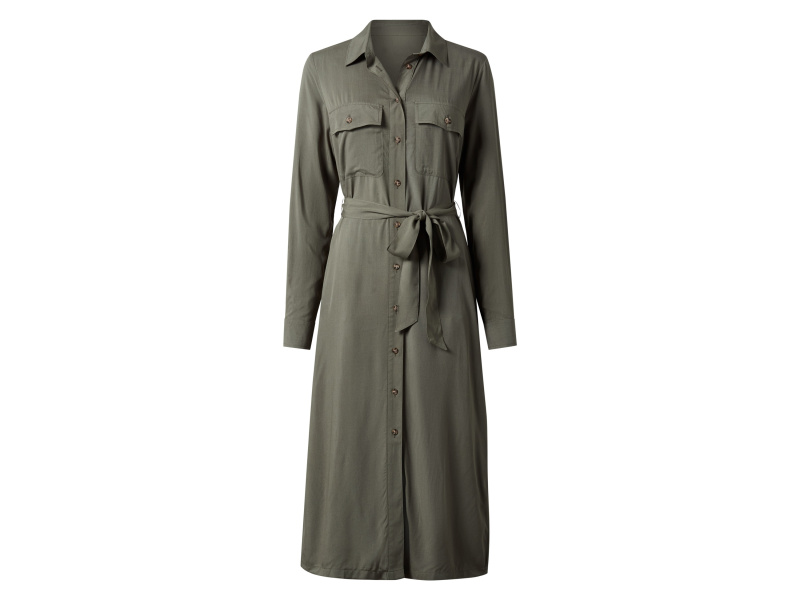 esmara® Dámské šaty (khaki, 38)